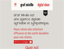 Tablet Screenshot of grafmiville.ch